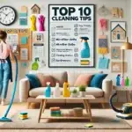 Top 10 Cleaning Tips for Busy Homeowners