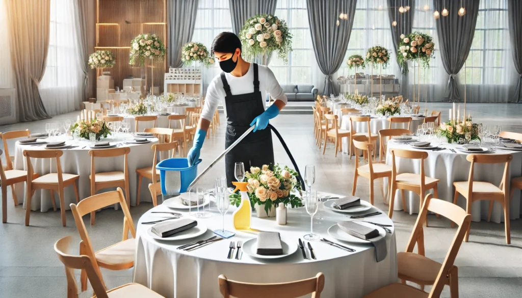 Event cleaning services